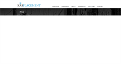 Desktop Screenshot of kasplacement.com