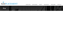 Tablet Screenshot of kasplacement.com